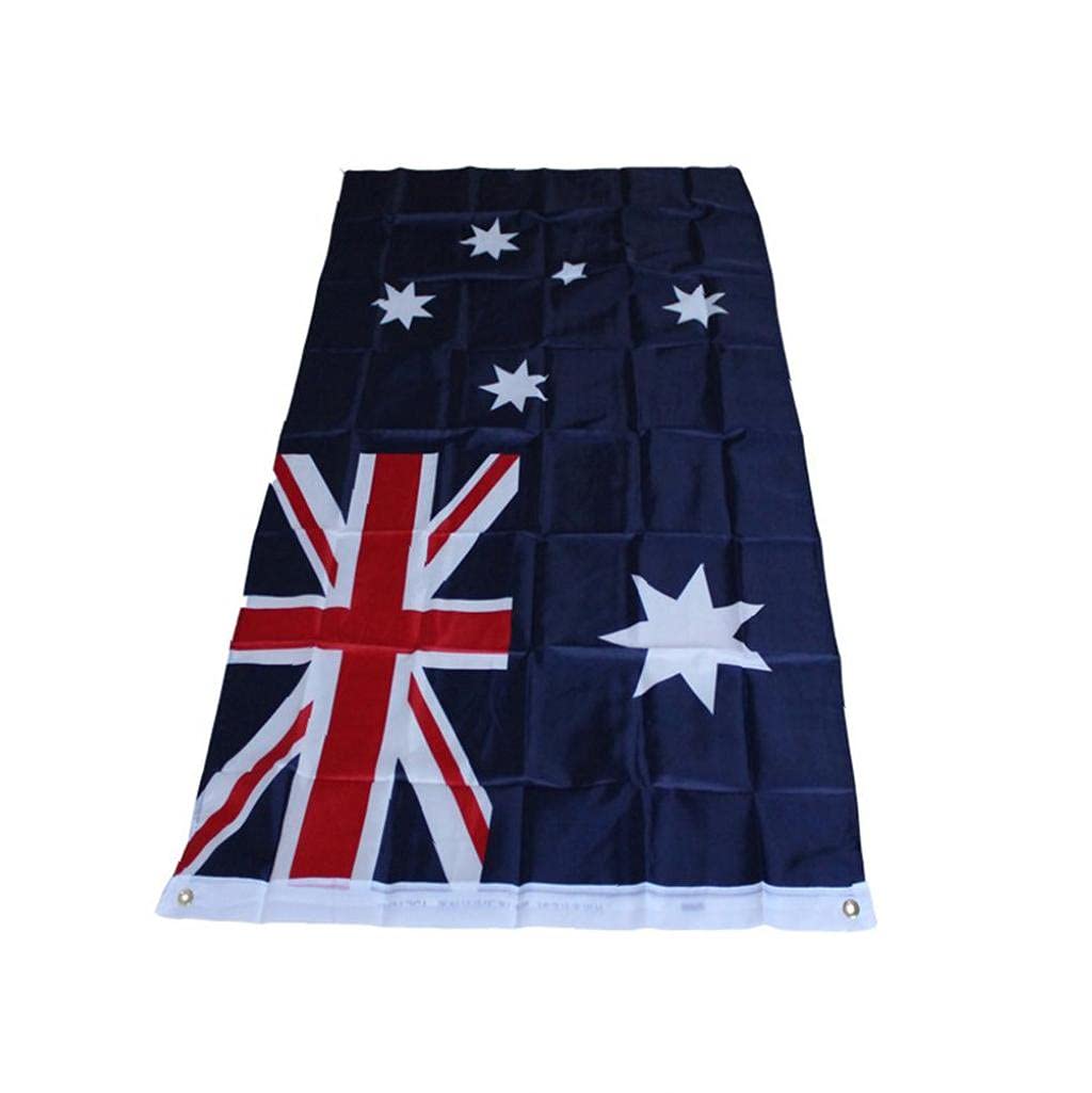 Amazon.co.jp: オーストラリア国旗 鮮やかな色 スポーツ 観戦 応援 90